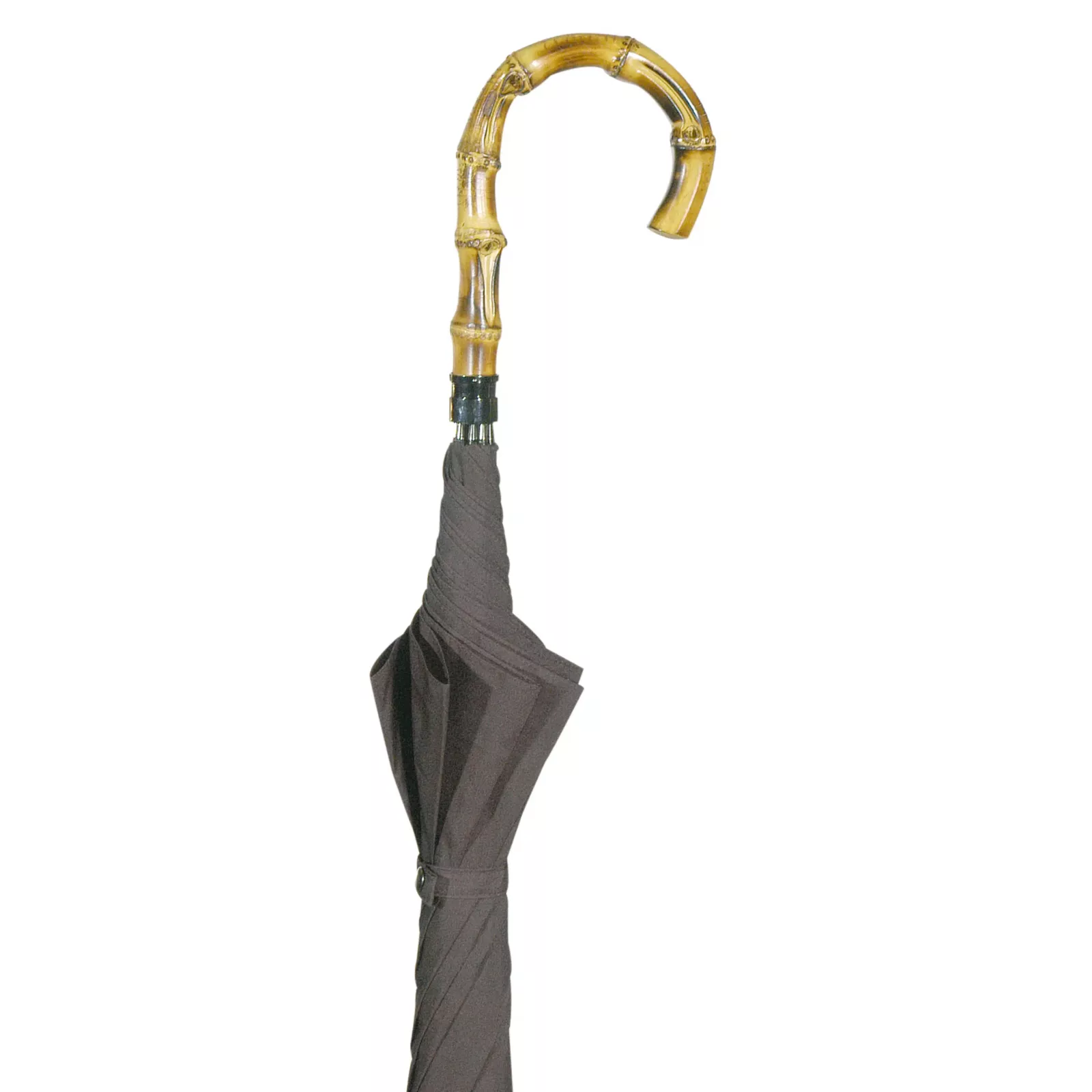 Regenschirm mit Bambusgriff, 92 cm lang