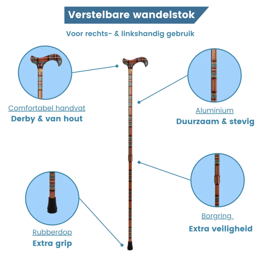 Eigenschaften des Wanderstocks
