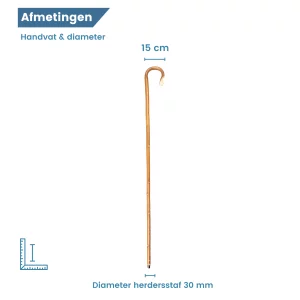 Maße des Hirtenstabs