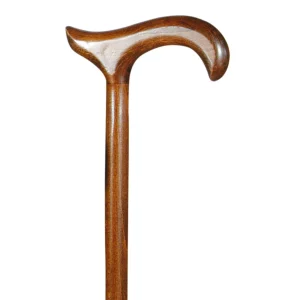 Gehstock aus Buchenholz, braun
