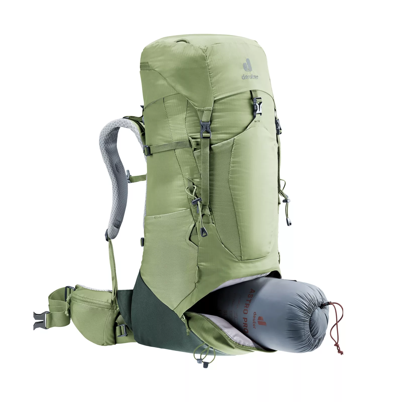 deuter Backpack Aircontact Lite 35+10 SL – Grün – Damen