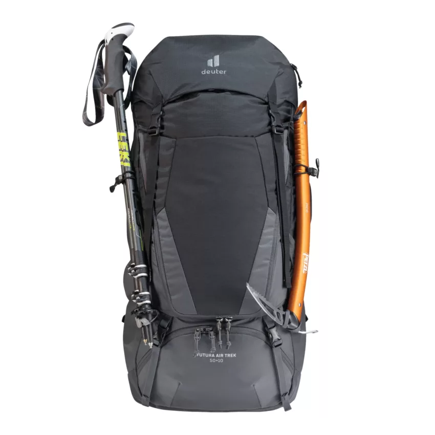 deuter Backpack Futura Air Trek 50+10 – Herren – Anthrazit