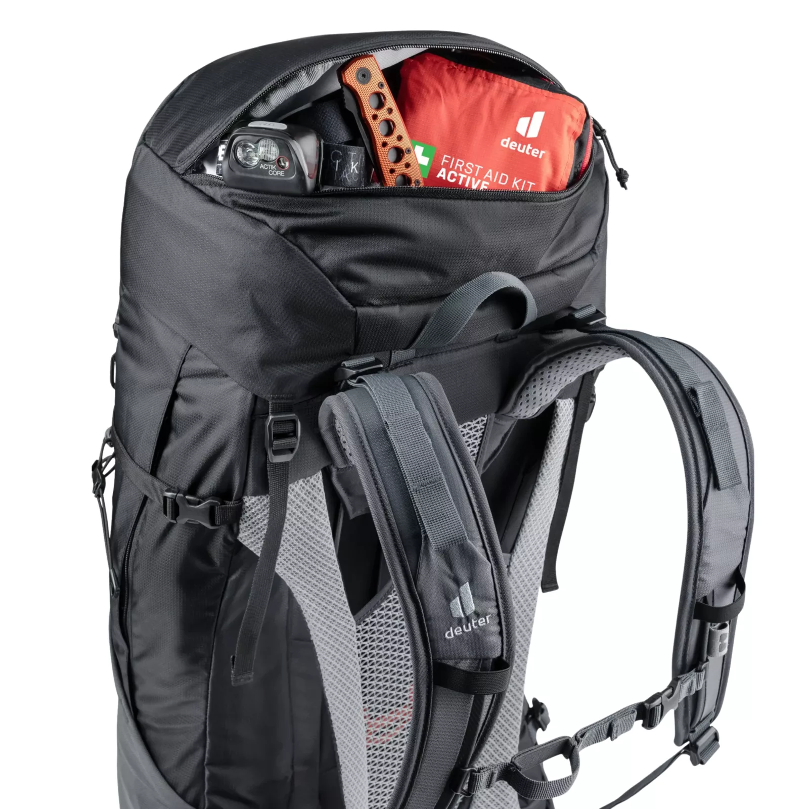 deuter Backpack Futura Air Trek 50+10 – Herren – Anthrazit