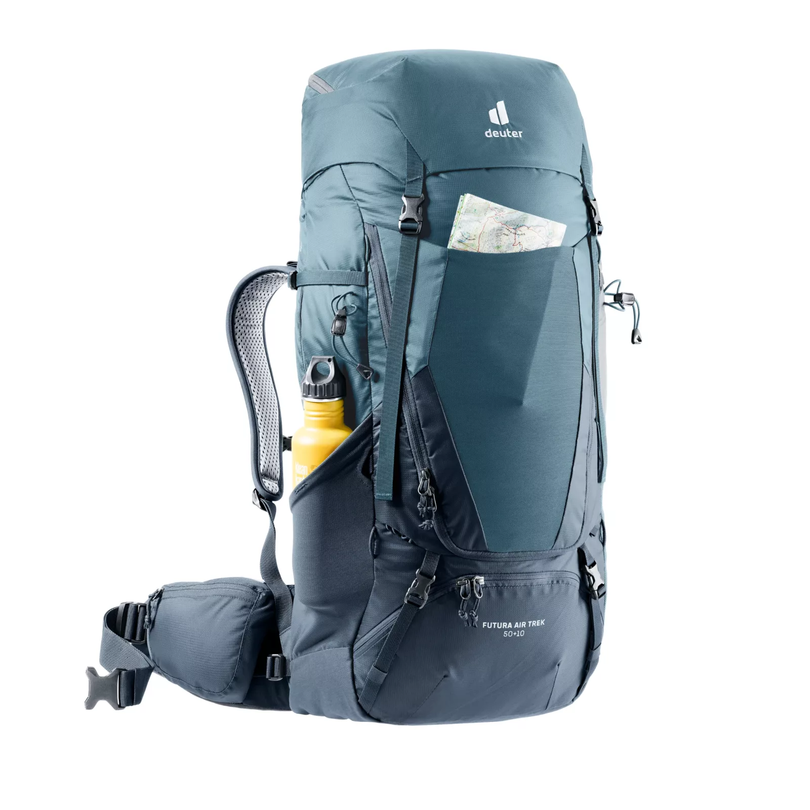 deuter Trekkingrucksack Futura Air Trek 50+10 – Herren – Blau