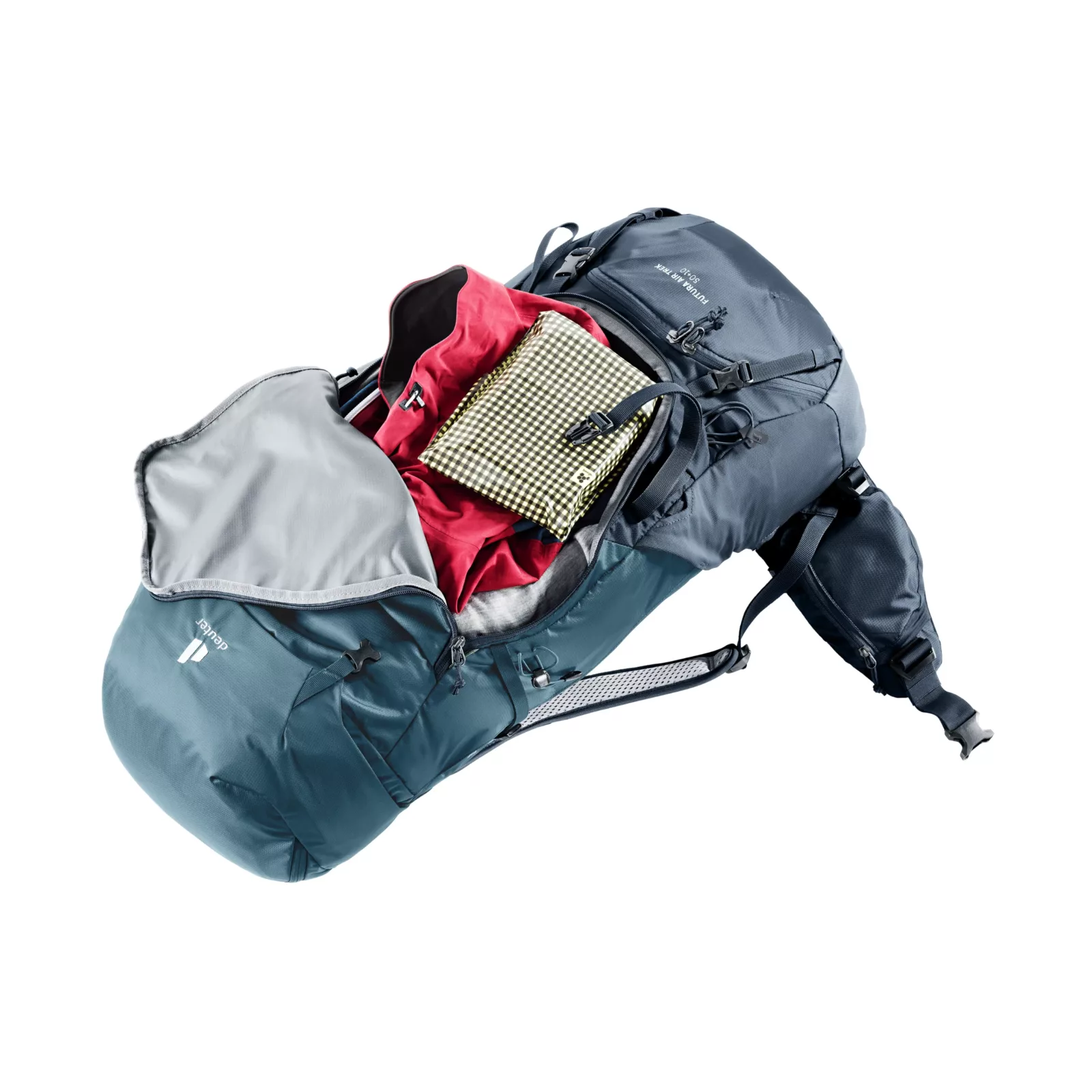 deuter Trekkingrucksack Futura Air Trek 50+10 – Herren – Blau