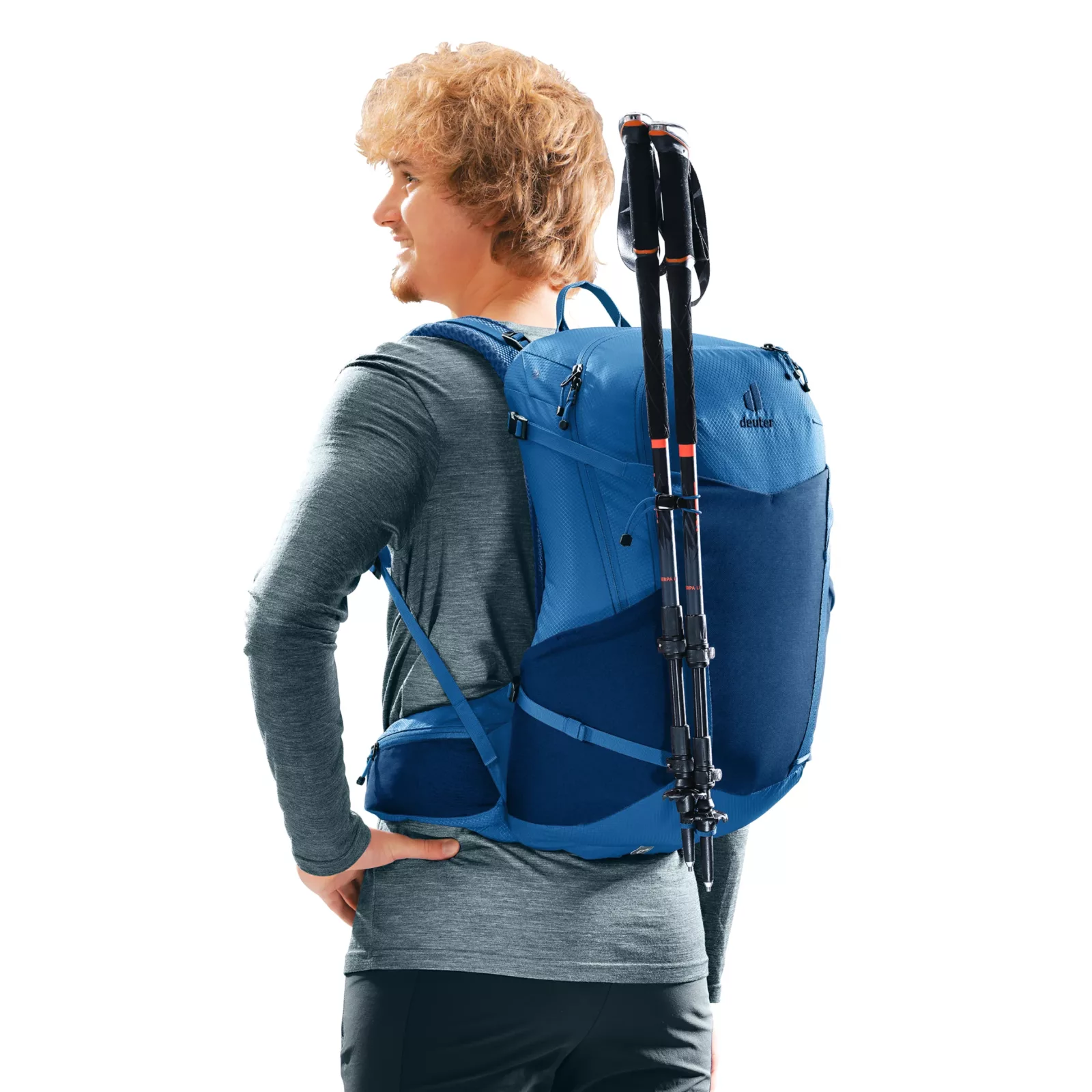 deuter Wanderrucksack Futura 23 – Herren – Blau