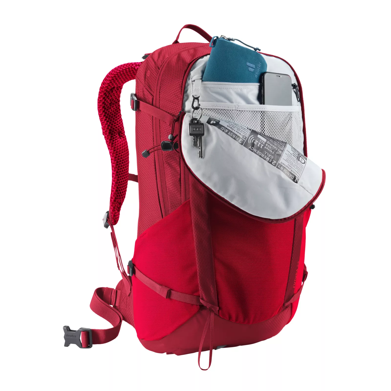 deuter Wanderrucksack Futura 23 – Herren – Rot