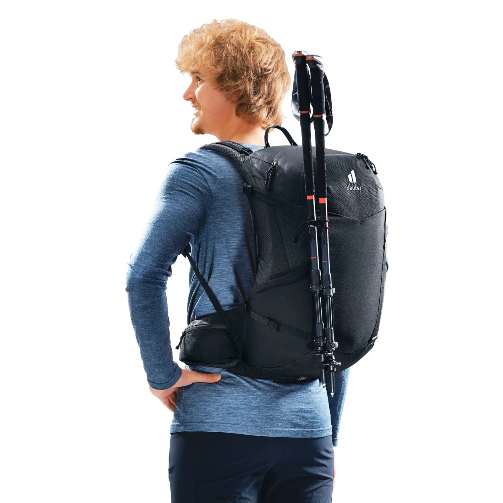 deuter Wanderrucksack Futura 23 – Herren – Schwarz