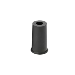 Stock-Gummipuffer, schwarz, rund, 10 mm