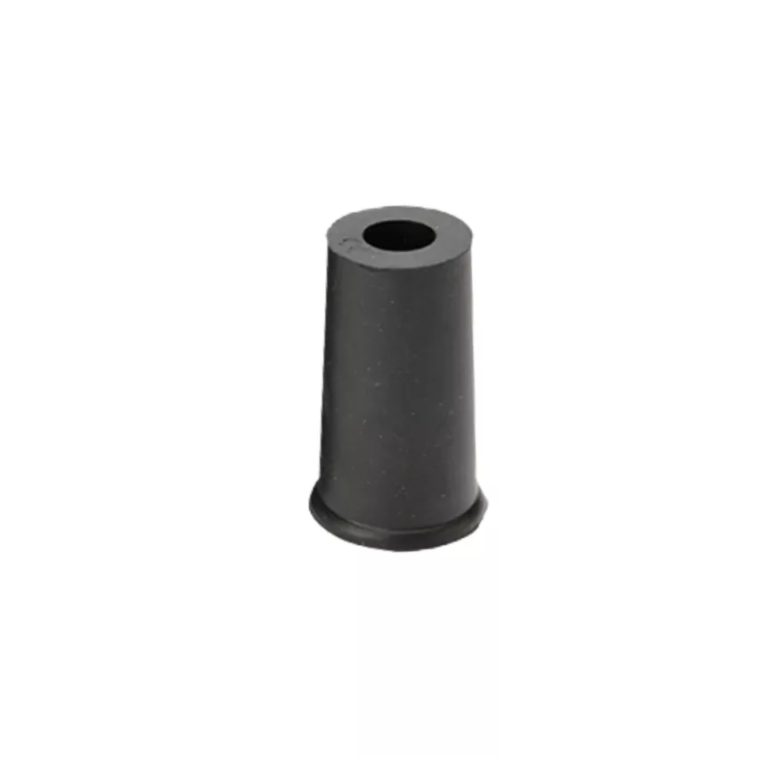 Stock-Gummipuffer, schwarz, rund, 10 mm