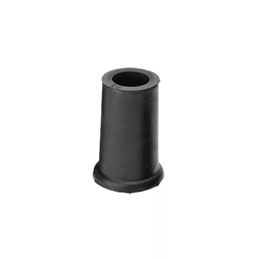Stock-Gummipuffer, schwarz, rund, 16 mm