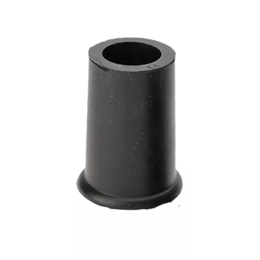 Stock-Gummipuffer, schwarz, rund, 22 mm