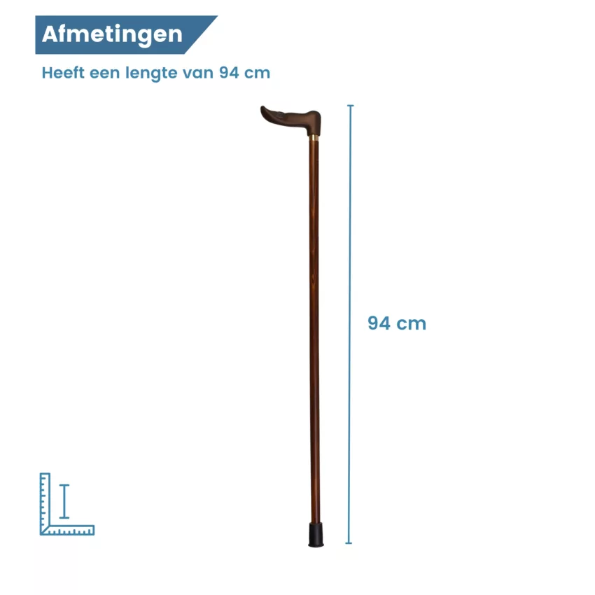 Länge des Wanderstocks