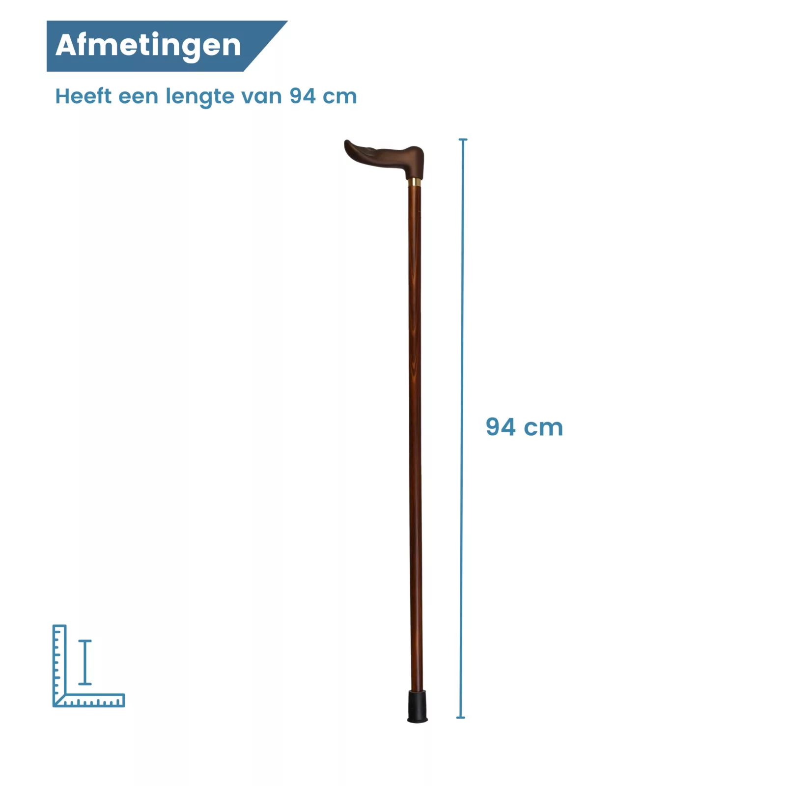 Länge des Wanderstocks
