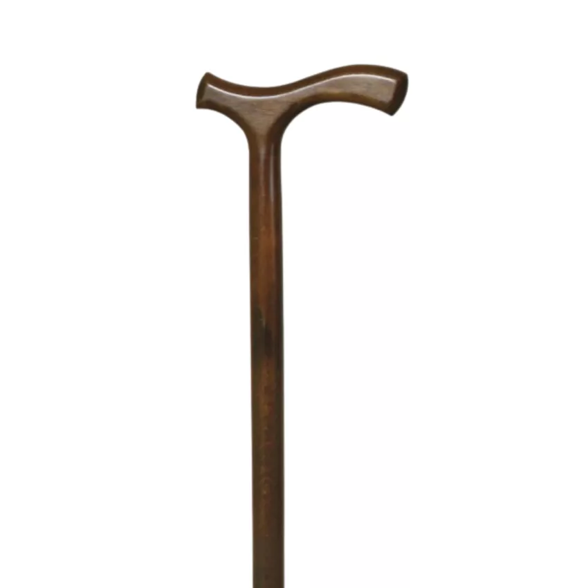 Gehstock aus Buchenholz, 18 mm, braun