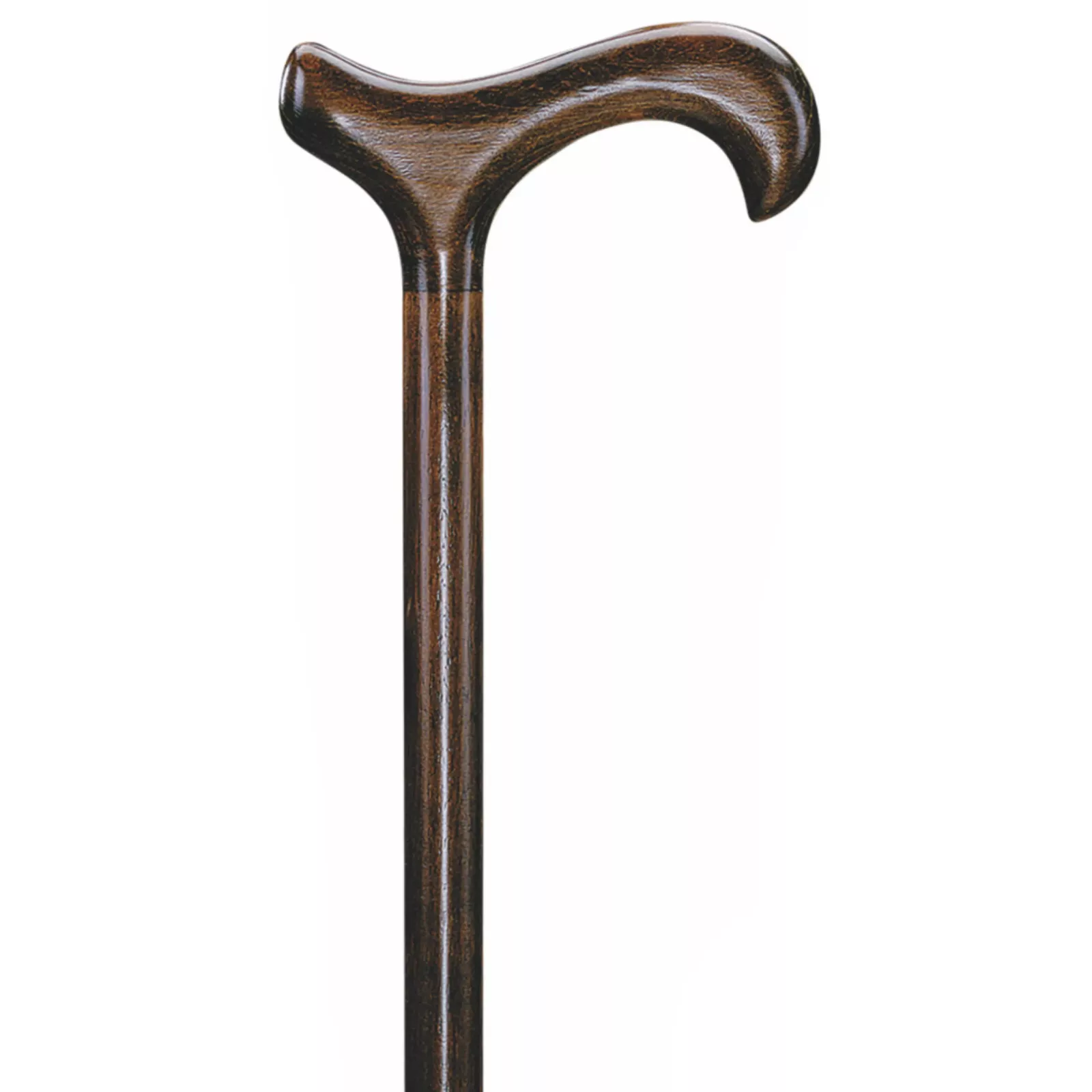 Gehstock aus Buchenholz, braun