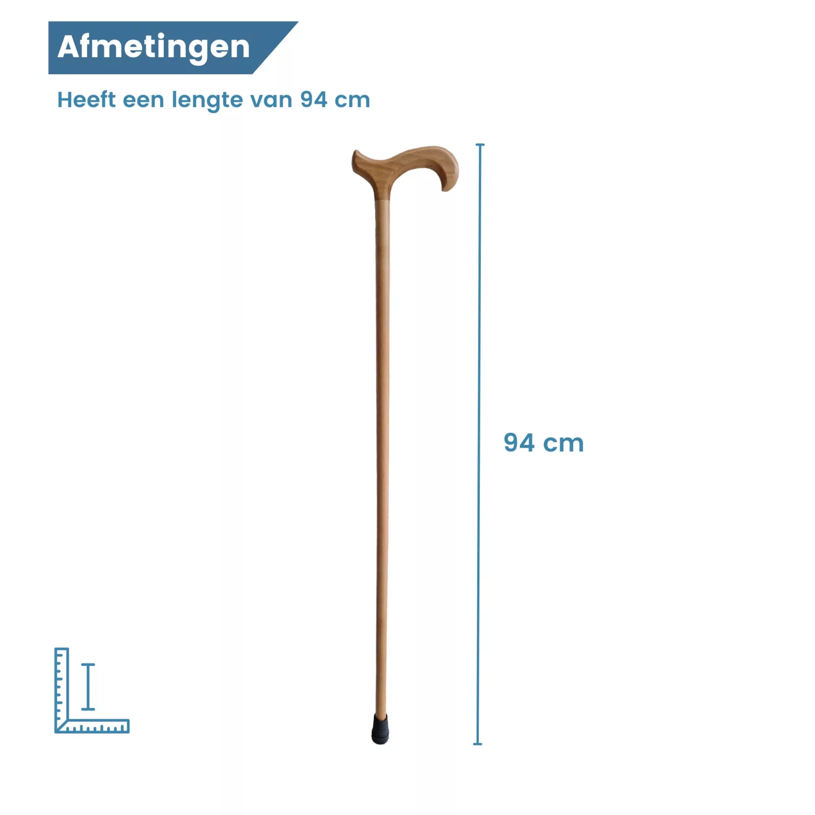 Länge des Wanderstocks