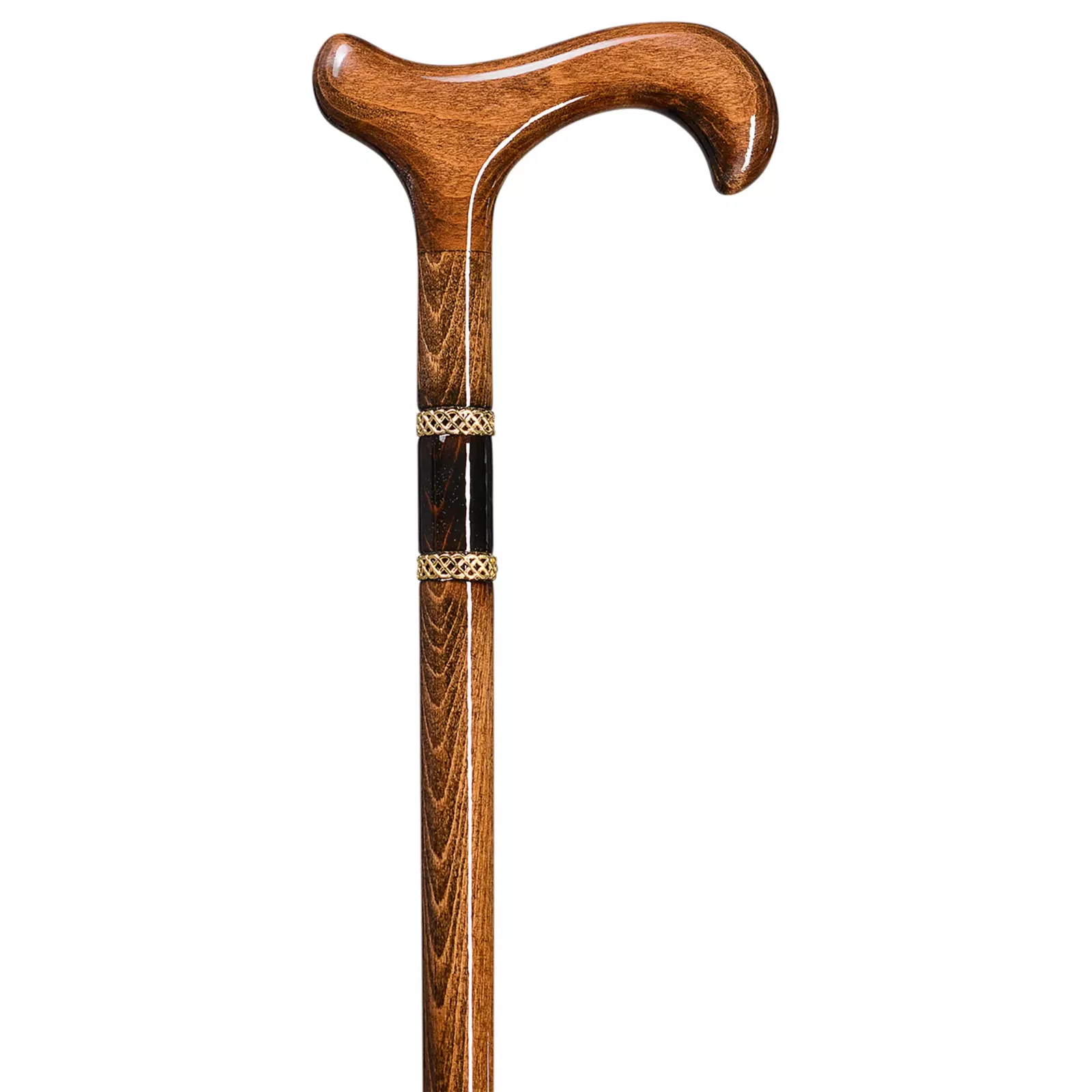 Holz-Gehstock „Bijoux“ braun