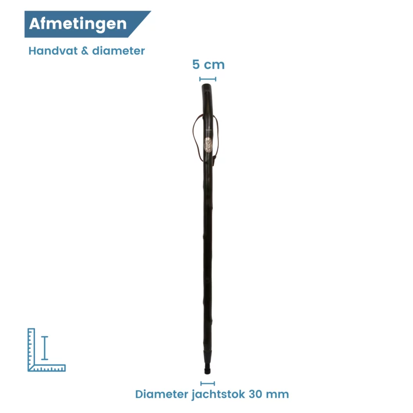 Maße des Jagdstocks
