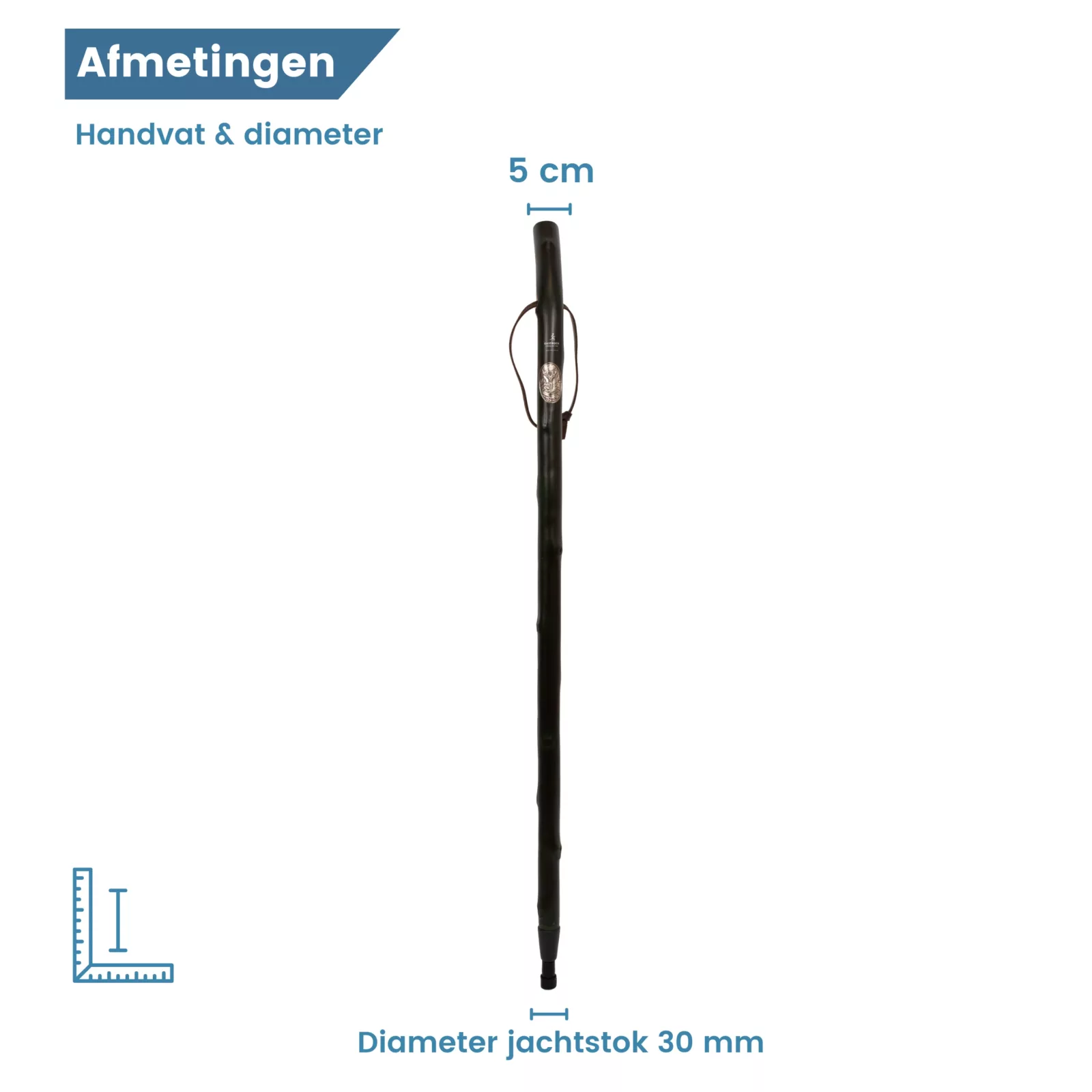 Maße des Jagdstocks