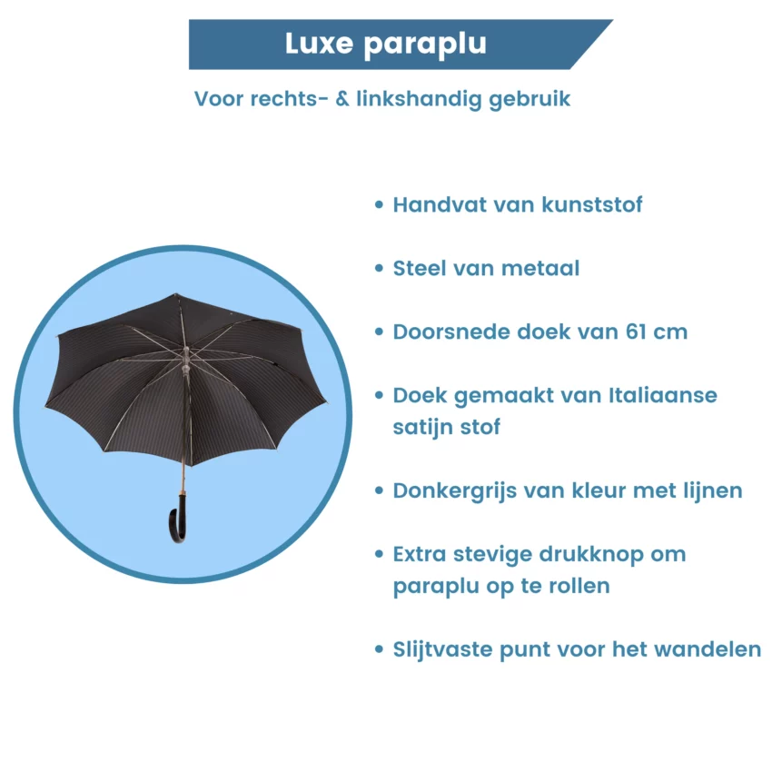 Luxus-Regenschirme – weitere Informationen