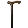 Gastrock Buchenholz-Gehstock – Herren – 18 mm – Braun – Fritz-Griff
