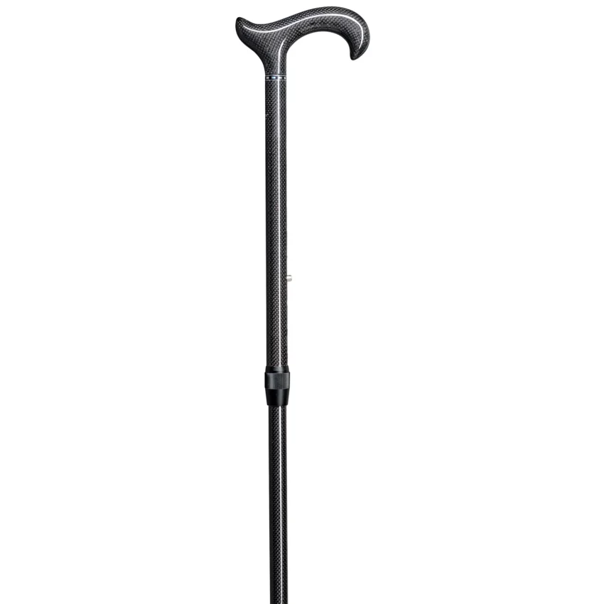 Höhenverstellbarer Gehstock aus Carbon
