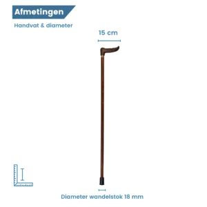 Anatomischer Wanderstock „Soft Touch“, Durchmesser