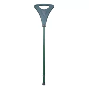 Gastrock-Gehstock mit Sitz „Flipstick Walker“ grün
