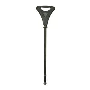 Gastrock-Gehstock mit sitz „Flipstick Walker“, schwarz