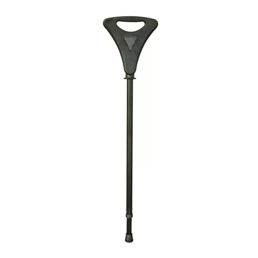 Gastrock-Gehstock mit sitz „Flipstick Walker“, schwarz