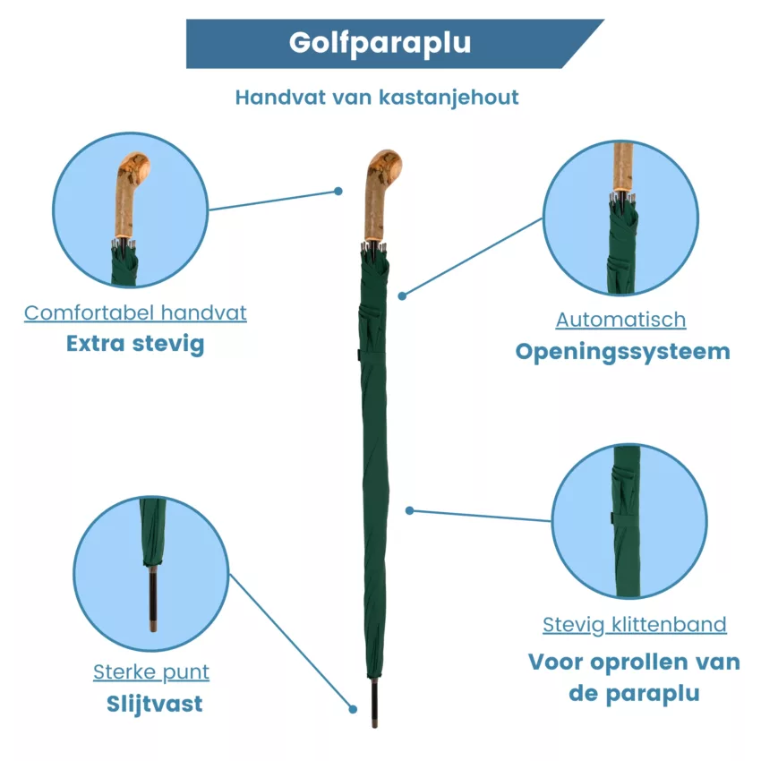Golfschirm grün Elite