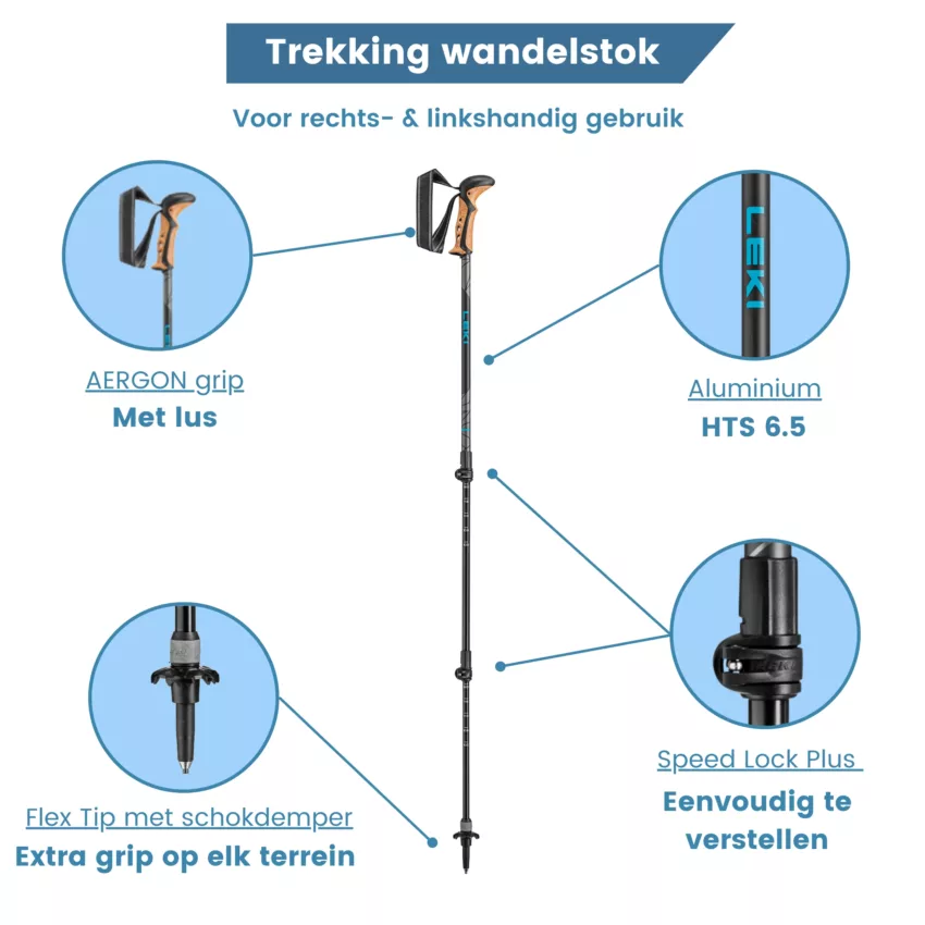 Wanderstöcke Khumbu antishock , leicht, USP