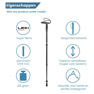 Eigenschaften des Wanderstocks