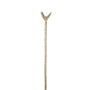 Jagdstock aus Hirschgeweih mit Daumengriff, 135 cm