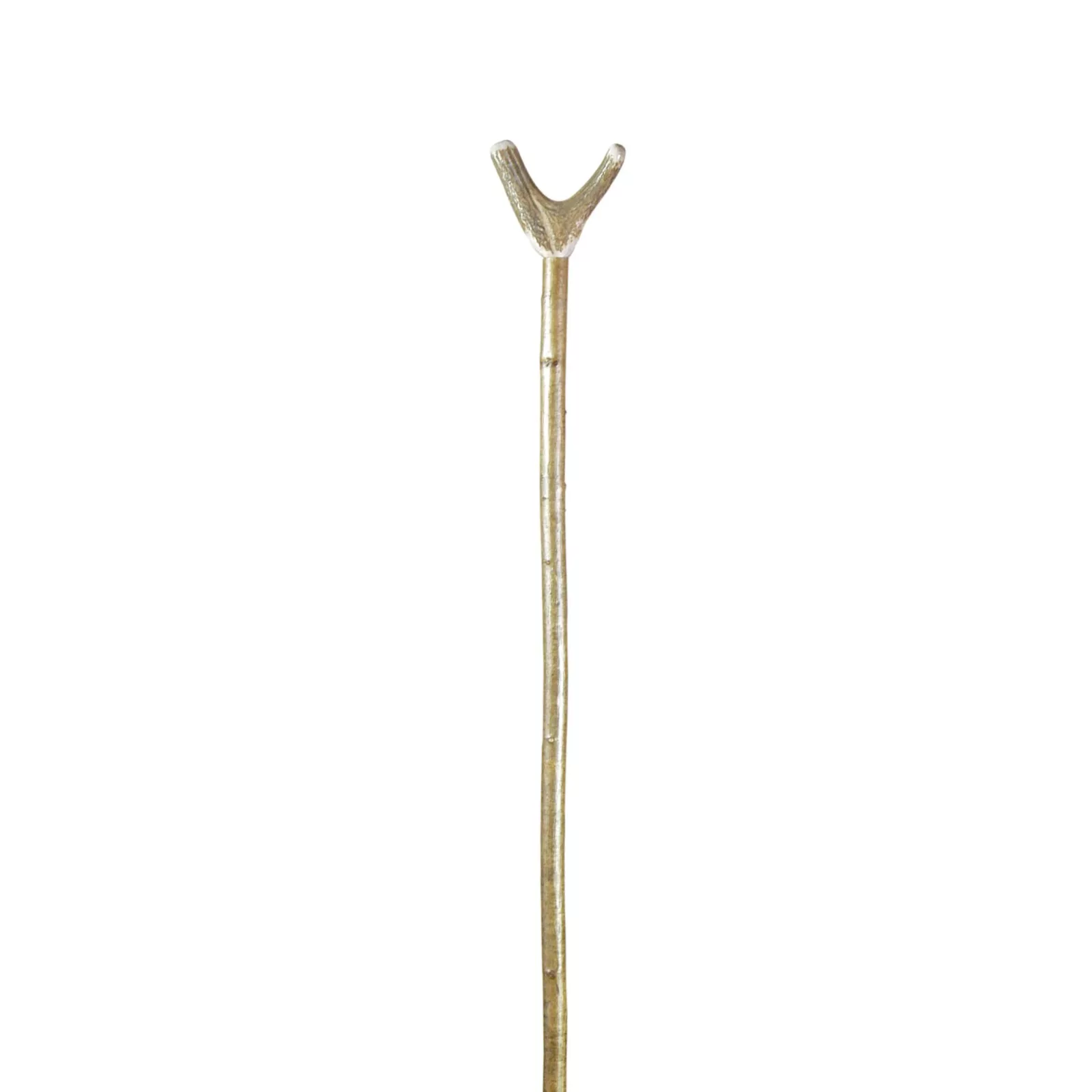 Jagdstock aus Hirschgeweih mit Daumengriff, 135 cm