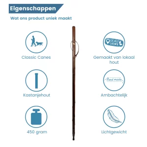 Eigenschaften des Jagdstocks