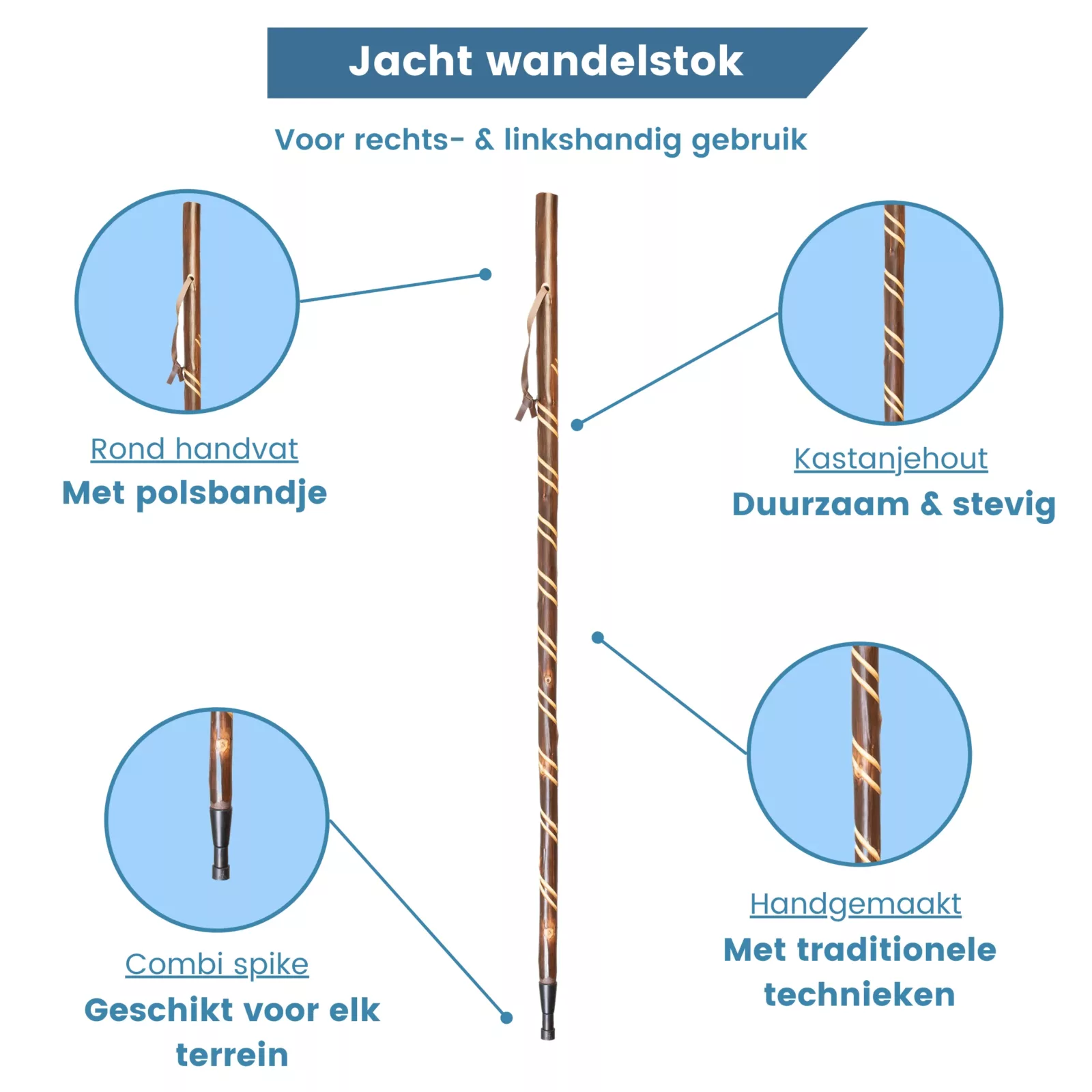 Jagdstock Spiral 122 cm USP