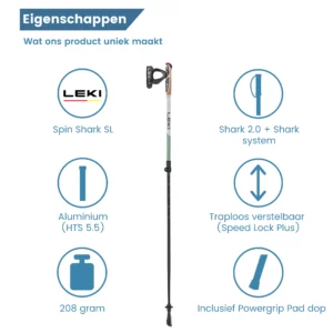 Eigenschaften des neuen Wanderstocks