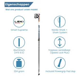 Eigenschaften der Nordic Walking Stöcke
