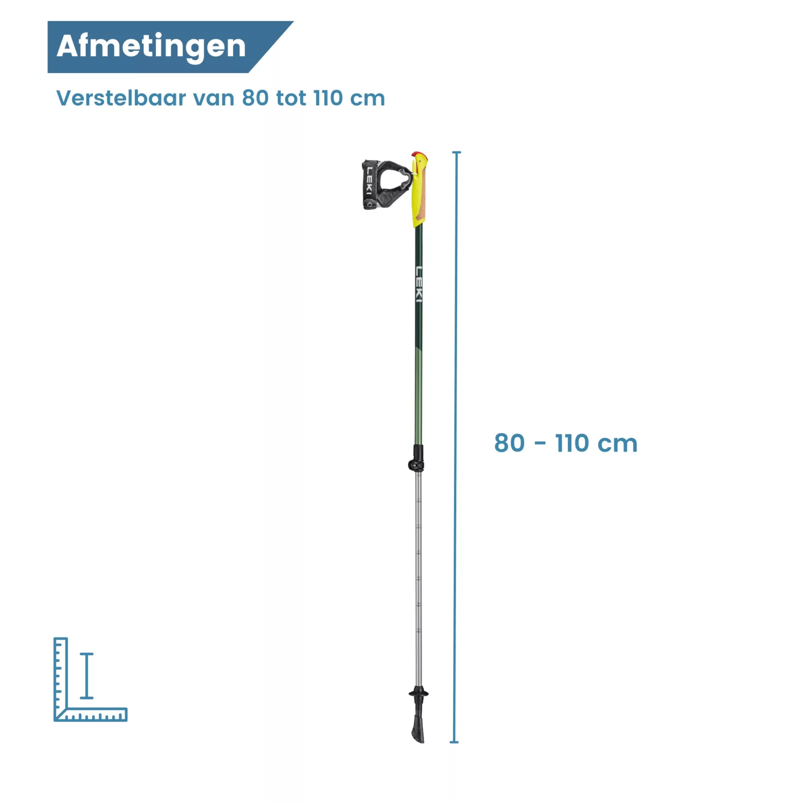 Nordic Walking Stöcke Walker XS – Maße