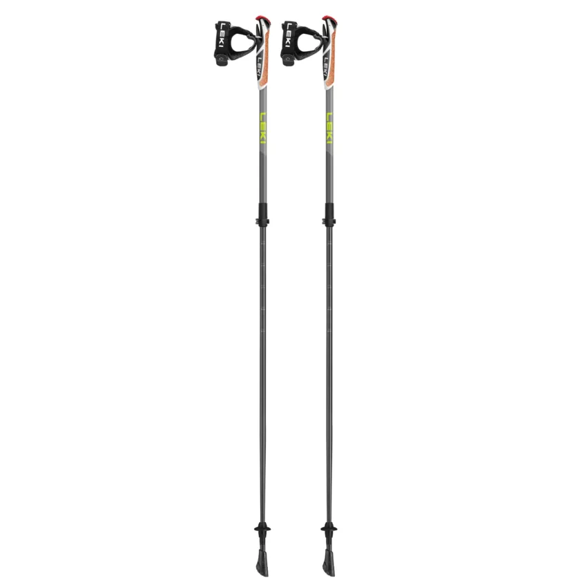 Nordic Walking Stöcke Spin Shark SL Silber mit Grau