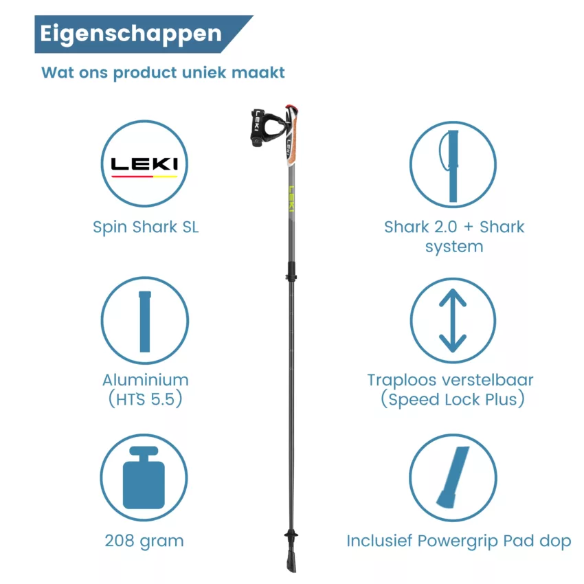 Eigenschaften des Wanderstocks