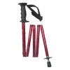 Classic Canes Trekkingstock faltbar – Rot – Länge 115–125 cm