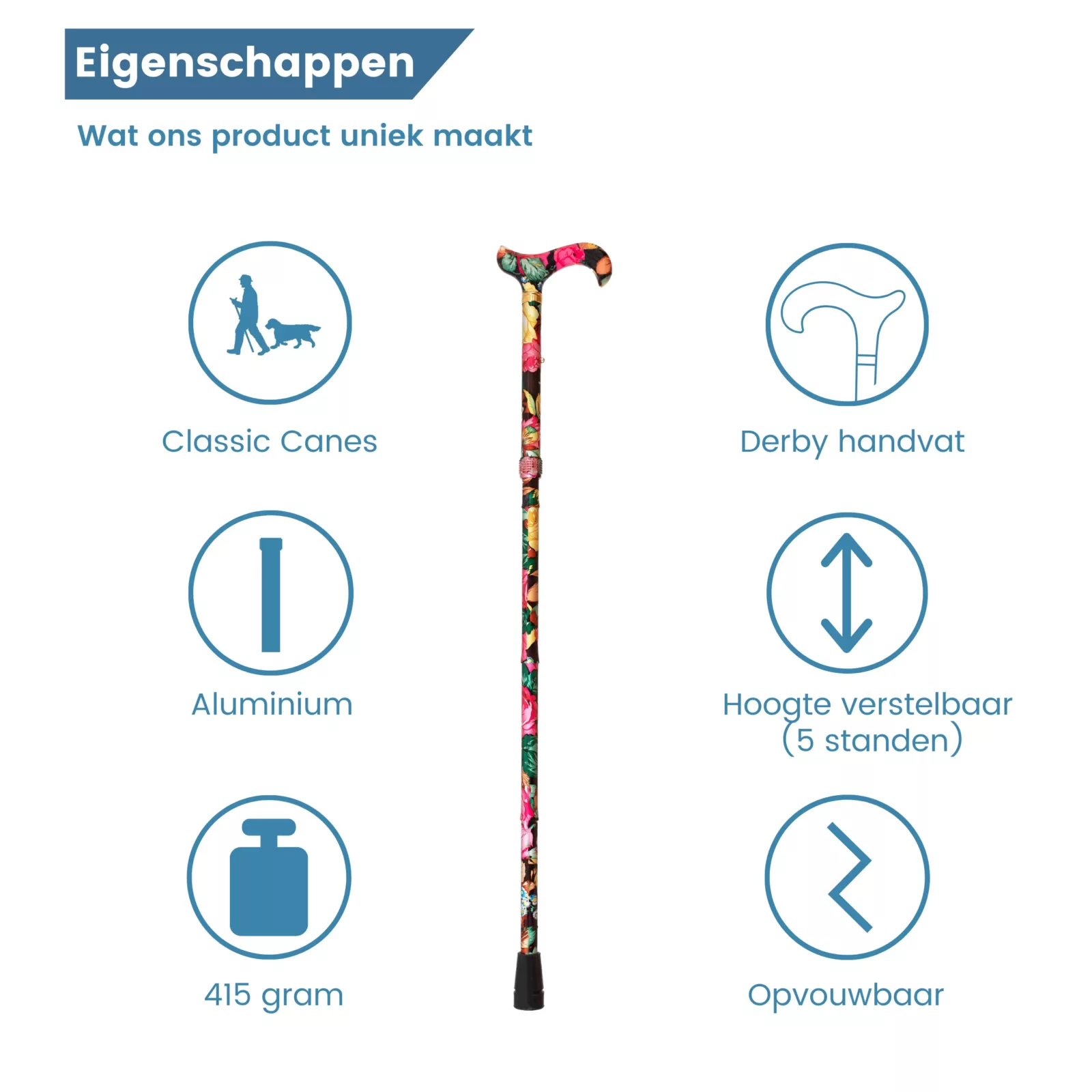 Eigenschaften des Wanderstocks