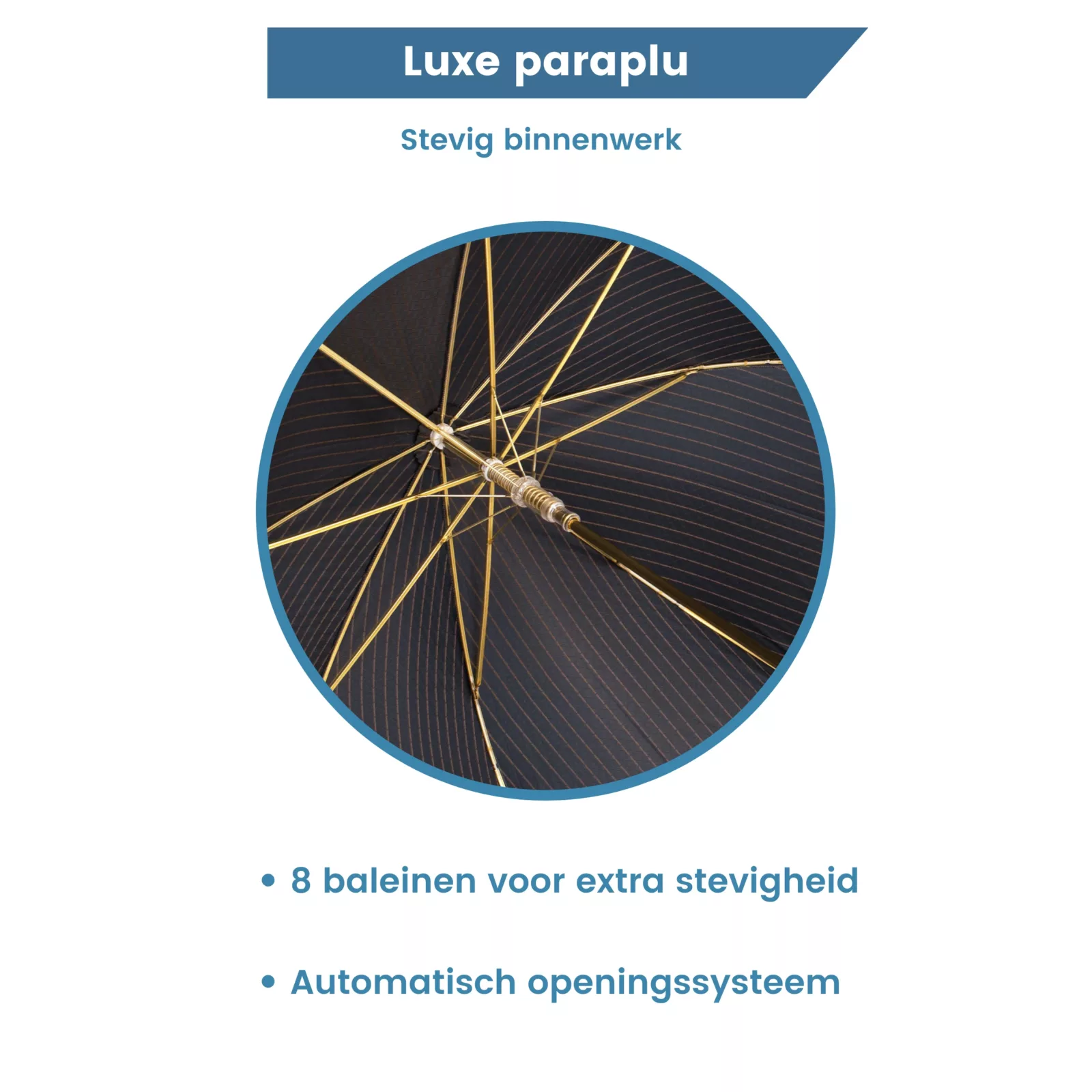 Luxus-Regenschirm-Innenfutter