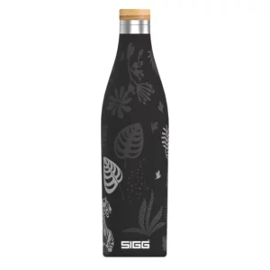 Sigg-Thermosflasche, ein halber Liter, schwarz