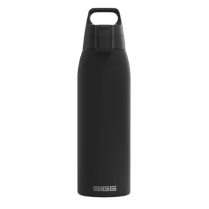 Sigg Thermosflasche Shield Therm One schwarz 1 Liter