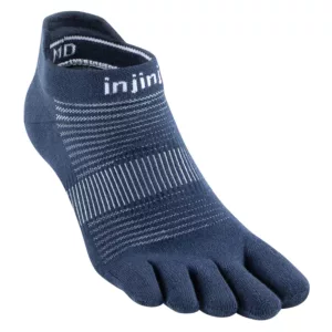 Zehensocken 44,5 bis 47, leicht, unsichtbar, Coolmax, blau