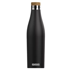 Thermosflasche Meridian schwarz